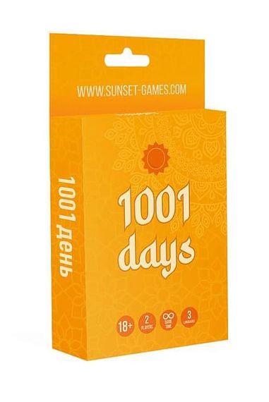 Еротична гра для пар Sunset Games "1001 Days" (UA, ENG, RU)
