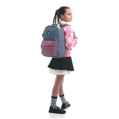 Рюкзак школьный GoPack Education Teens 147 темно-сірий (GO25-147M-3) | Зображення 6