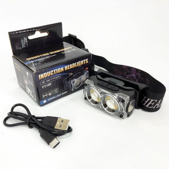 Тактичний налобний ліхтар на акумуляторі, Компактний налобний ліхтар для нічної їзди AI-15 | Зображення 7