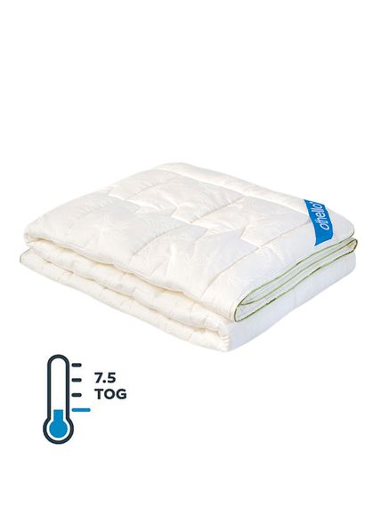 Ковдра Othello 8911 Туреччина Євро  Бавовна + бамбук Молочний