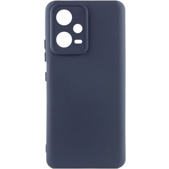 Чохол Silicone Cover Lakshmi Full Camera (A) для Xiaomi Poco X5 5G / Redmi Note 12 5G Синій / Midnight Blue