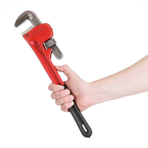 Ключ трубний 450мм тип "Stillson". INTERTOOL HT-0184 | Зображення 2