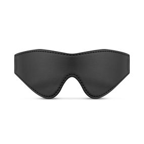 Маска Bedroom Fantasies: Faux Leather Blindfold, чорна