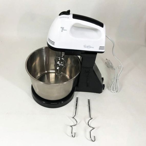 Стаціонарний міксер з насадками Suntera, Міксер з двома віночками для кухні FP-75