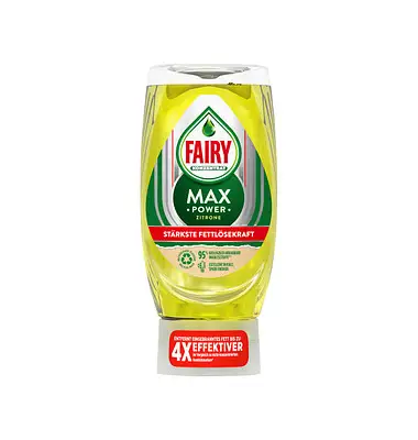 Fairy - Засіб для миття посуду Max Power LEMON 450ml