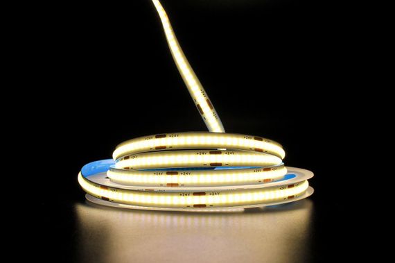 Світлодіодна LED стрічка PROLUM 24V СОВ 320 LED IP20 Series S Нейтральний-Білий 3800-4300K | Зображення 1