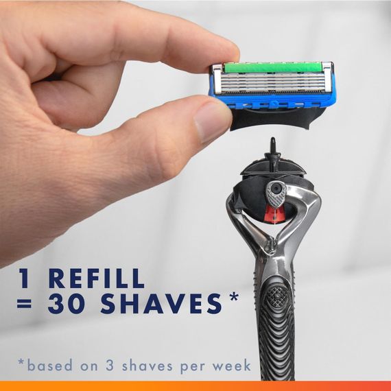 Сменные кассеты для бритья Gillette Fusion5 ProGlide Power (8 шт.) США | Зображення 3