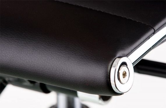 Офісне крісло Solano 5 artleather black Tilt, Eames Style | Зображення 5