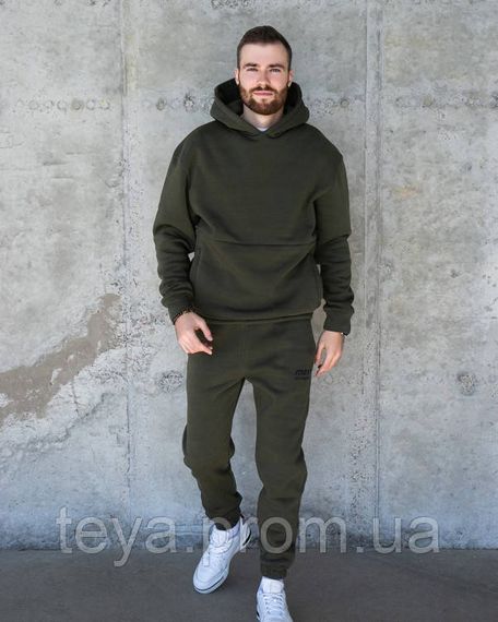 Спортивний костюм колір хакі розміри S, XL, 3XL FI_005510