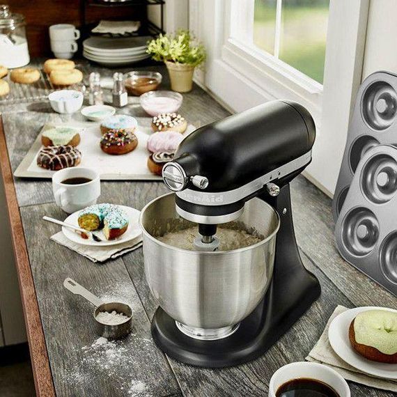 Міксер Mini Kitchenaid 5KSM3311XEBM, матовий чорний, 3.3 л | Зображення 7