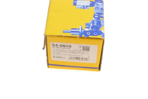 Циліндр гальмівний задній Audi 80 100 VW Golf 74-98 Polo 75-12 Seat Ibiza 93-09 Skoda Citigo 11-19 04-0608 | Зображення 3