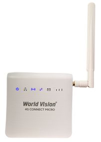Роутер 3G 4G 150 Мбіт/с World Vision Connect micro слот для сім карти вихід під антену