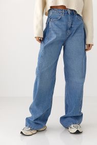 Сині широкі джинси Baggy - синій цвет, 38р (є розміри)