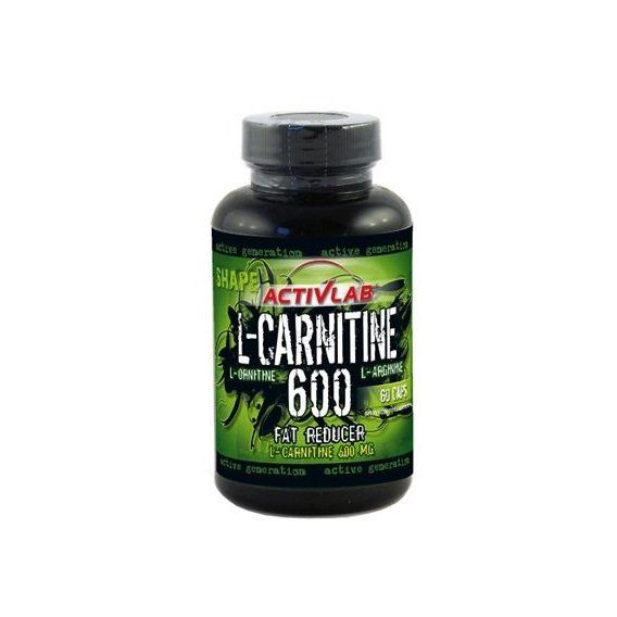 Жироспалювач для спорту Activlab L-Carnitine 600 60 Caps