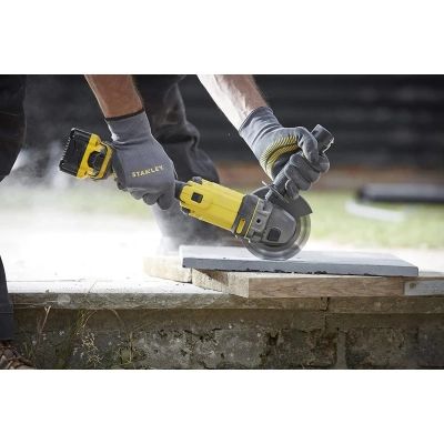 Шлифовальная машина Stanley FatMax, Li-Ion 18V, 2x4Ah, 9000 об/мин, d=125 мм, 2.66кг, кейс (SFMCG400M2K) | Зображення 5