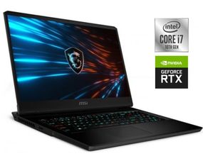 Игровой ноутбук MSI GP66 Leopard 10UG / 15.6" (1920x1080) IPS / Intel Core i7-10750H (6 (12) ядер по 2.6 - 5.0 GHz) / 16 GB DDR4 / 512 GB SSD / nVidia GeForce RTX 3070, 8 GB GDDR6, 256-bit / WebCam б/у