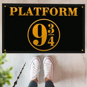 Коврик придверный с принтом Платформа 9 3/4 Гарри Поттер 45x75 см (KOV_20S027)