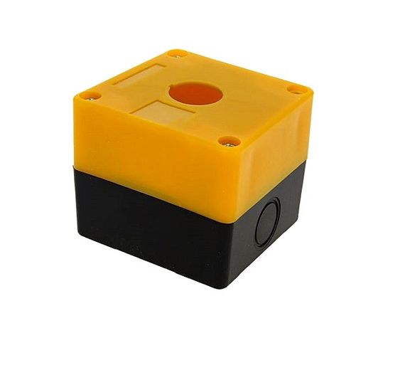 Корпус КП101 для кнопок 1 місце жовтий Ny95500297