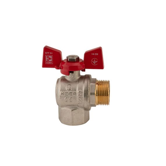 Кран кульовий Koer 3/4" ГШМ кутовий (KR.208) (KR2806) | Зображення 2