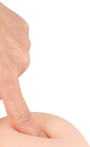 Фаллоимитатор с мошонкой - Nature Skin Medium Bendable Dildo sexstyle | Зображення 7