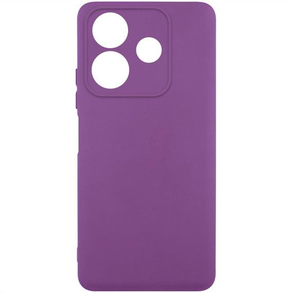 Чохол TPU GETMAN Liquid Silk Full Camera для ZTE Nubia V60 Фіолетовий / Grape