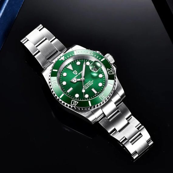 Годинник P2agani Design PD-1661 Silver-Green | Зображення 2