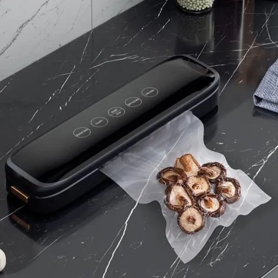 Кухонний вакуумний пакувальник Vacuum sealer Model 10 / Вакууматор для продуктів / Кухонний вакууматор 33х8, 5х6см від мережі | Зображення 1