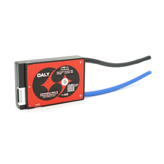 BMS плата DaLy Li-ion 24V 7S 30/30A