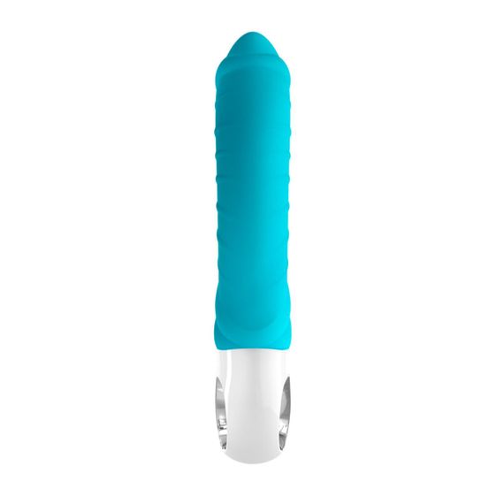 Вибратор для точки G Fun Factory TIGER petrol, ребристый, подходит для анальной стимуляции Sex Aura | Зображення 4
