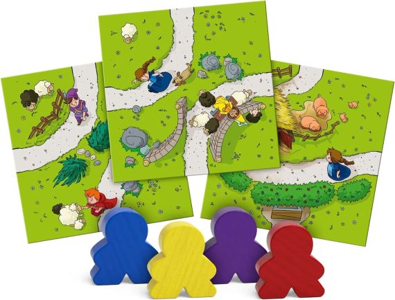 Настольная игра Каркассон для детей (Carcassonne Junior) укр. | Зображення 2