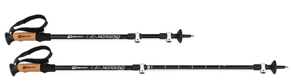 Трекінгові палиці Hop-Sport Nordend Pro чорні | Зображення 2