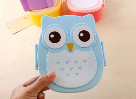 Детский ланч бокс Bento Совушка Синий | Зображення 1