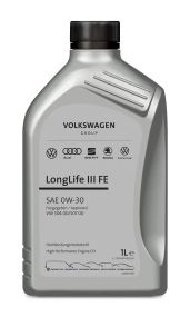 Моторна олива Оригінал VAG Longlife III VW 0w30 1л