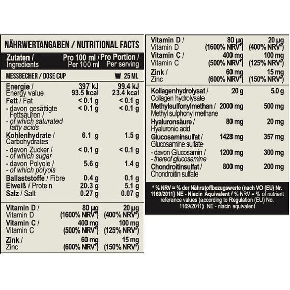 Хондропротектор (для спорта) MST Nutrition Collagen for Joints 500 ml /20 servings/ Pineapple | Зображення 1