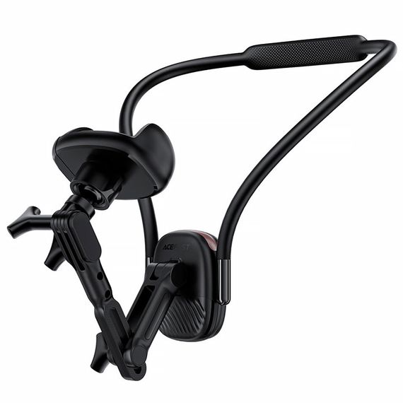Магнітний тримач для телефону Acefast E33 neck-hanging Black | Зображення 3