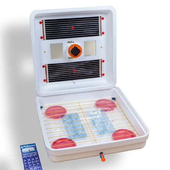 Инкубатор механический Рябушка Turbo 150 с влагомером