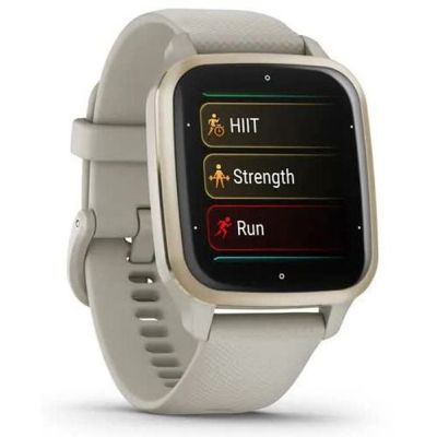 Смарт-часы Garmin Venu Sq 2, Music, French Gray/Cream Gold (010-02700-12) | Зображення 2