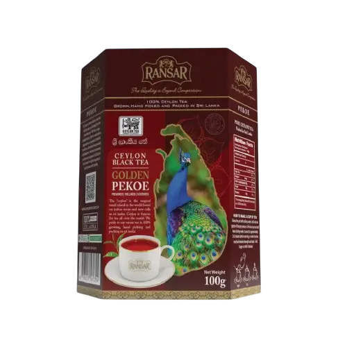 Чай черный Ransar Golden Pekoe Ceylon Black Tea 100 г