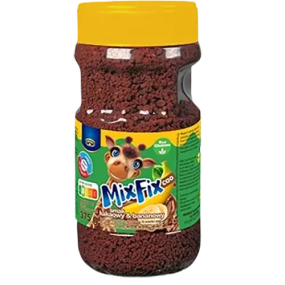 Какао дитячий розчинний гранульований зі смаком банана Mix Fix Cao Kruger, 375г