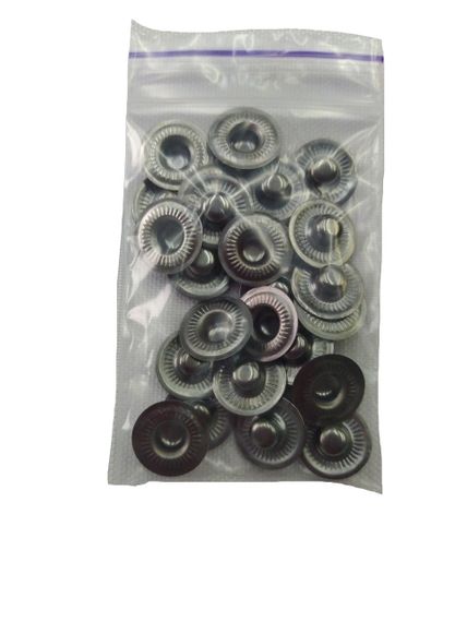 Застібка Альфа М&М 15 мм Темний нікель (213557) | Зображення 3