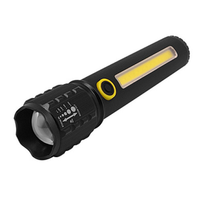 Мощный ручной фонарь C72 светодиод HP50, встроенный аккумулятор, zoom, зарядка micro USB