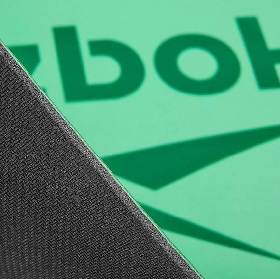 Килимок для йоги Reebok Natural Rubber Yoga Mat зелений, мандала Уні 176 х 61 х 0,4 см RAYG-11085GN | Зображення 2