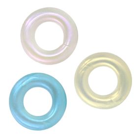 Набір ерекційних кілець NS Novelties Fantasia, різнокольоровий перламутр, 3 шт Sex Aura