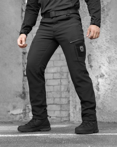 Зимові брюки карго тактичні Softshell BEZET Ешелон | Зображення 6