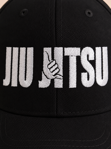 Чорна кепка/бейсболка TM KINTAYO з вишивкою JIU JITSU/ДЖИУ ДЖИТСУ, унісекс | Зображення 4
