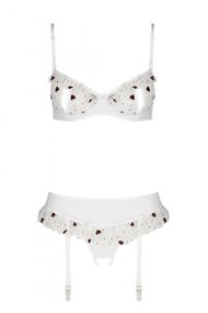 Комплект Passion LOVELIA SET Білий L/XL