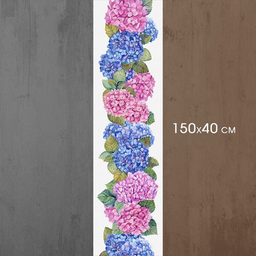 Доріжка на стіл Гортензія 150x40 см (DR__24A016) | Зображення 2