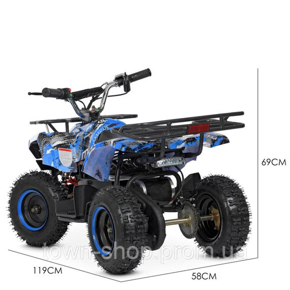 Детский электромобиль Квадроцикл Bambi HB-ATV800AS-4 | Зображення 6