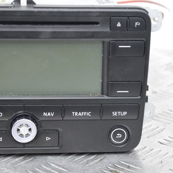 Автомагнітола CD Volkswagen Touran 03-10 / Caddy III 04-... / Golf V магнітола Фольксваген 1K0035191E | Зображення 2