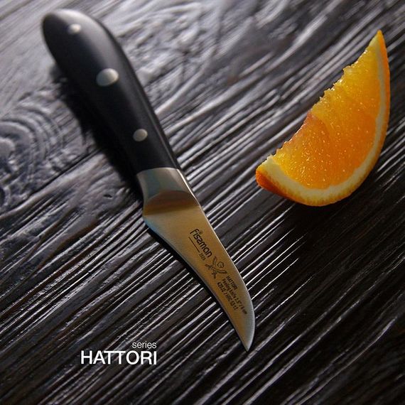 Ніж для чищення овочів Fissman Hattori 6см з нержавіючої сталі | Зображення 3